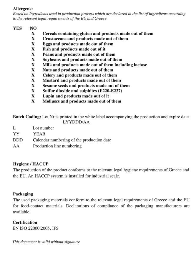 Vegan Mozzarella Analogue Cheese