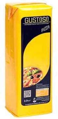 Gustosso pizza analogue yellow cheese
